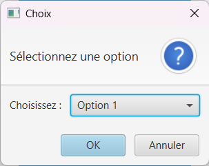 Exemple ChoiceDialog JavaFX